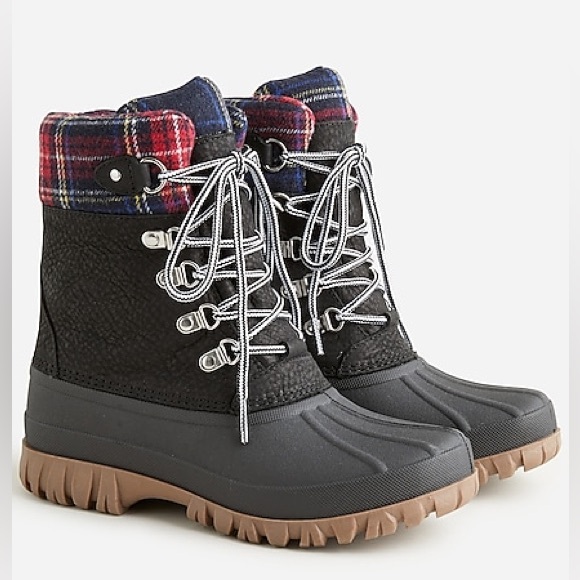 NIBJ CREW Perfect Winter BootsPlaid